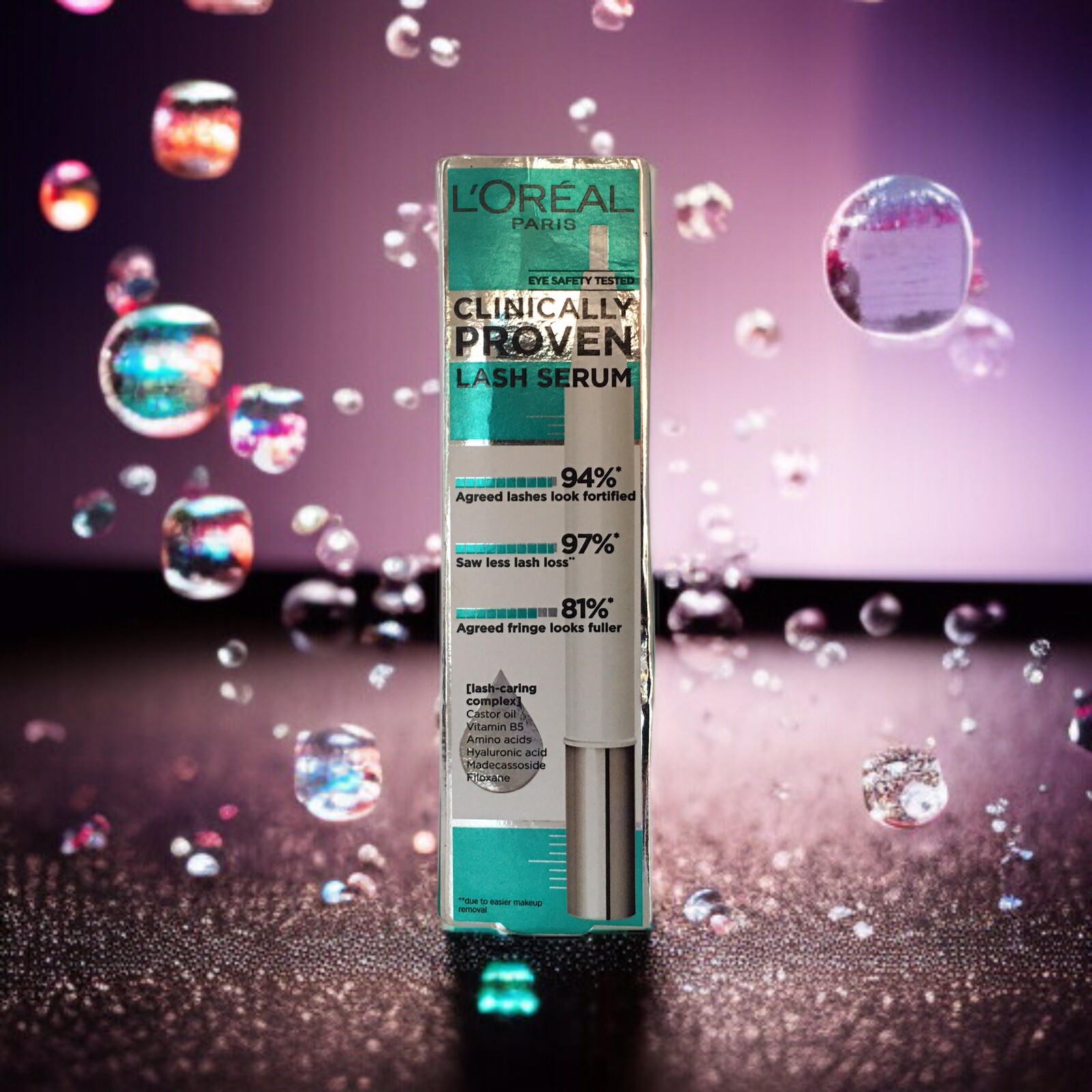 L'Oreal Paris Clinically Proven Lash Serum for Stronger Thicker-Looking Lashes