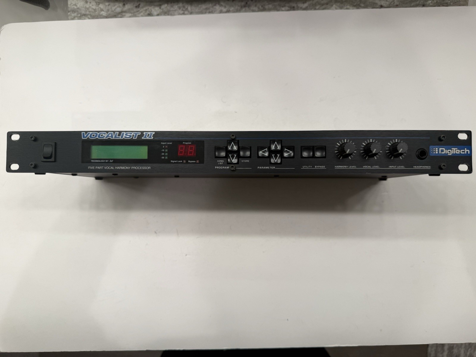 Digitech Vocalist II 2 Vocal Harmony Multi Effects Rack Mount Processor