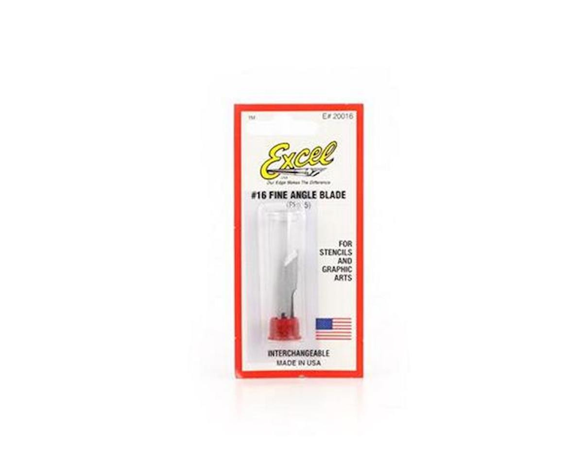 Excel #16 Assorted Fine Angle Replacement Blades (5) [EXL20016]