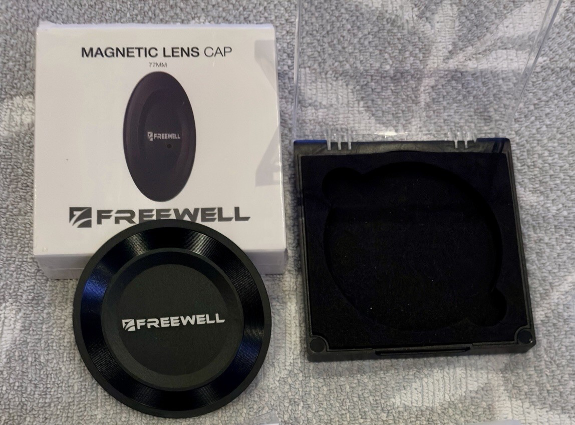 Freewell 77mm Magnetic Lens Cap and Adapter Ring