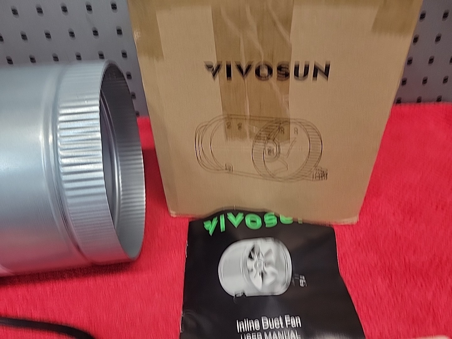 VIVOSUN 6" 240 CFM INLINE DUCT FAN NIOB
