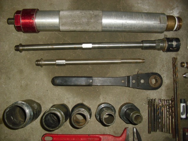 Used Rigid RT3422 Tapping Tool Kit