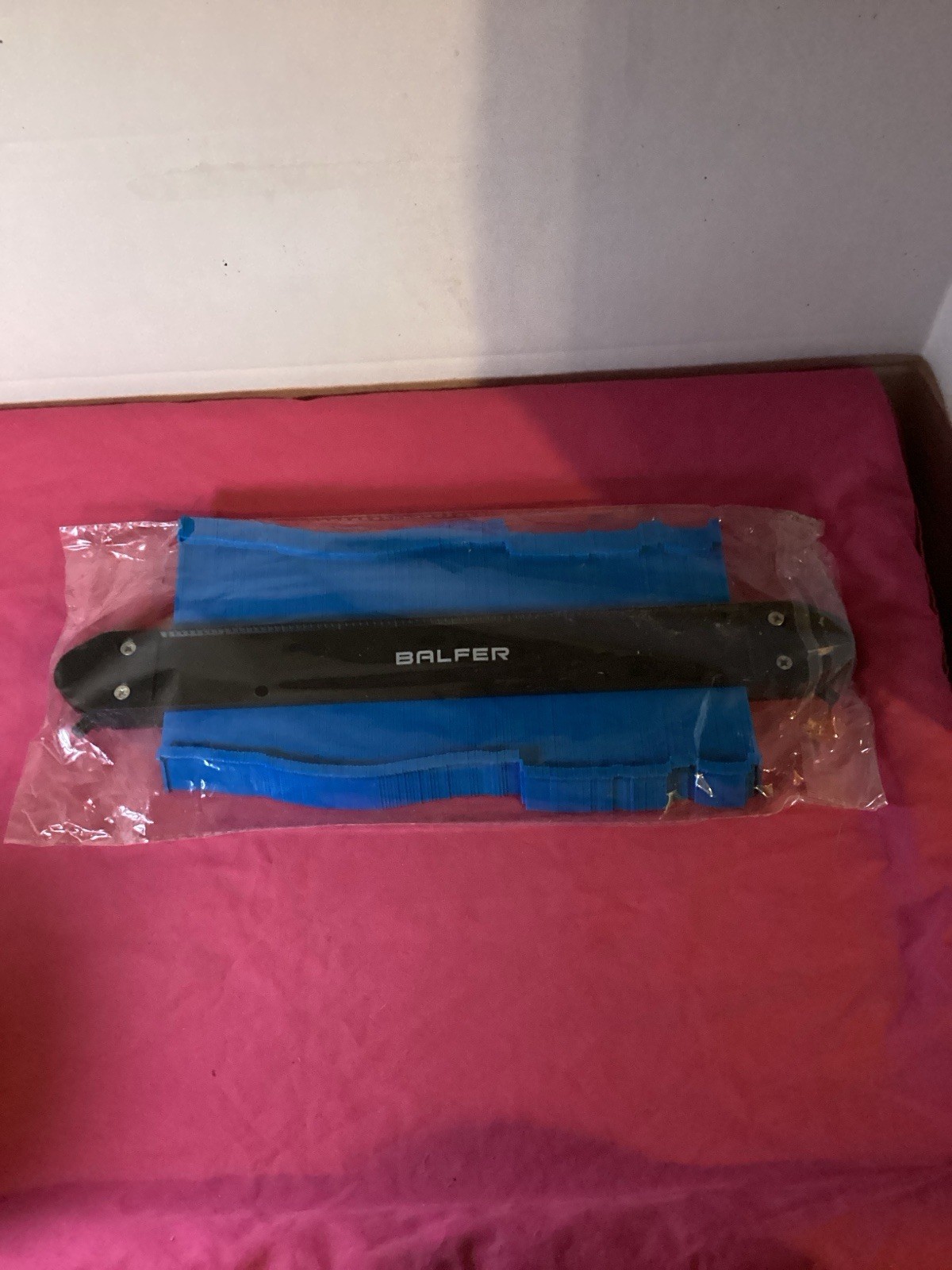 470-Balfer Blue plastic contour gauge profile Duplicator Creates Templates New