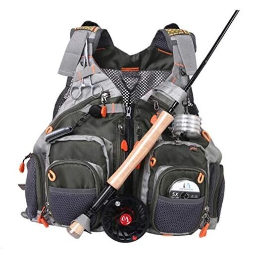 Maxcatch Fly Fishing Vest Pack for Men and Women Fly Fishing Mesh Vest