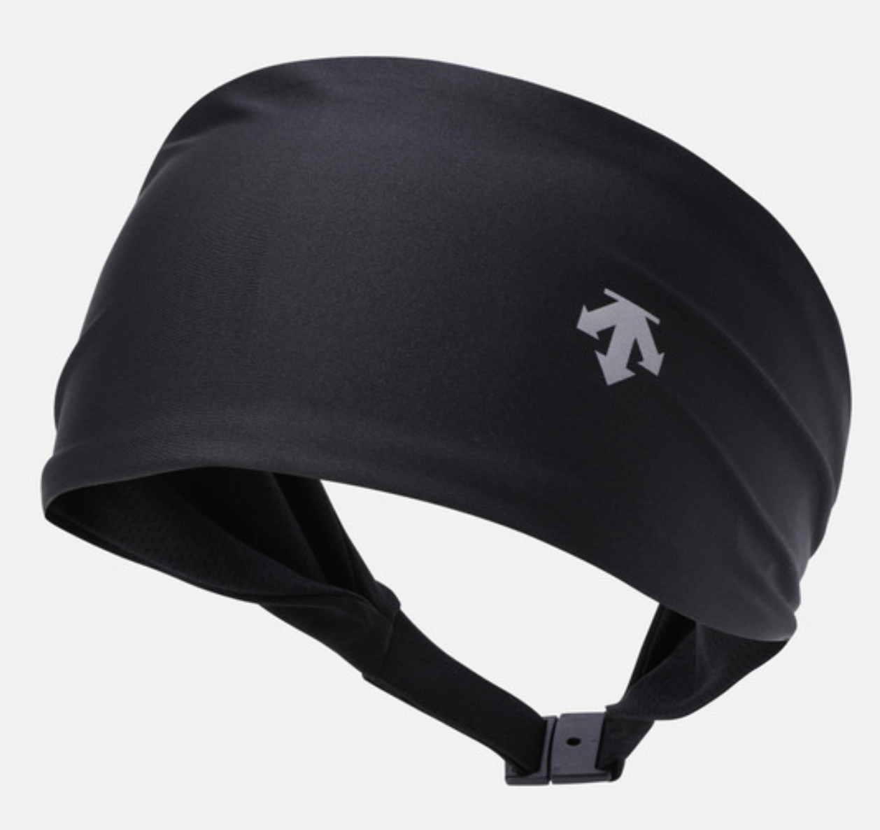 Descente Running Wide Headband Sportswear Training Hairband Black NWT SR123RSU11