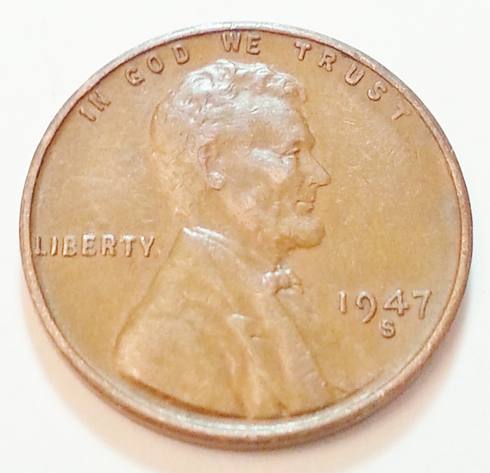 1947 S Lincoln Wheat Cent / Penny  AVE CIRCULATED  **FREE SHIPPING**