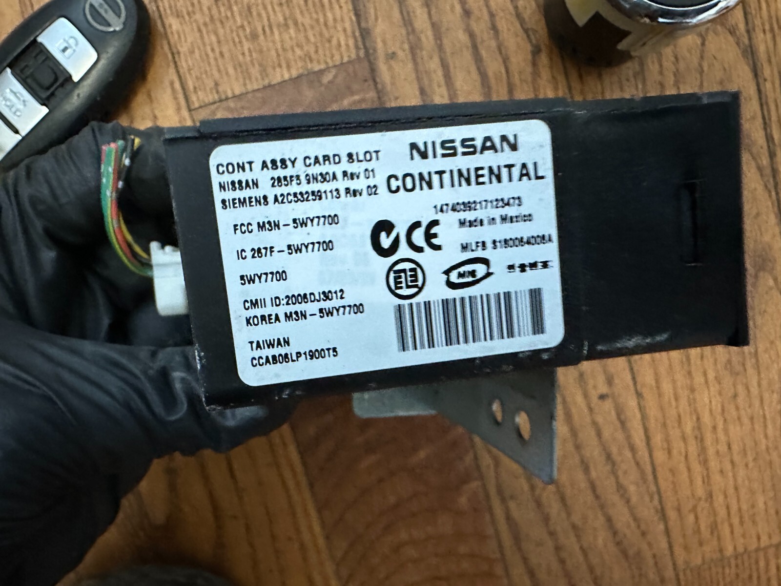 2010 NISSAN MAXIMA OEM BCM ECM Engine Computer Ignition Reader Push Start FOB