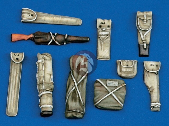 Unpainted 1/35 Resin Model US Bags and Packs for Vehicles 1497YY #