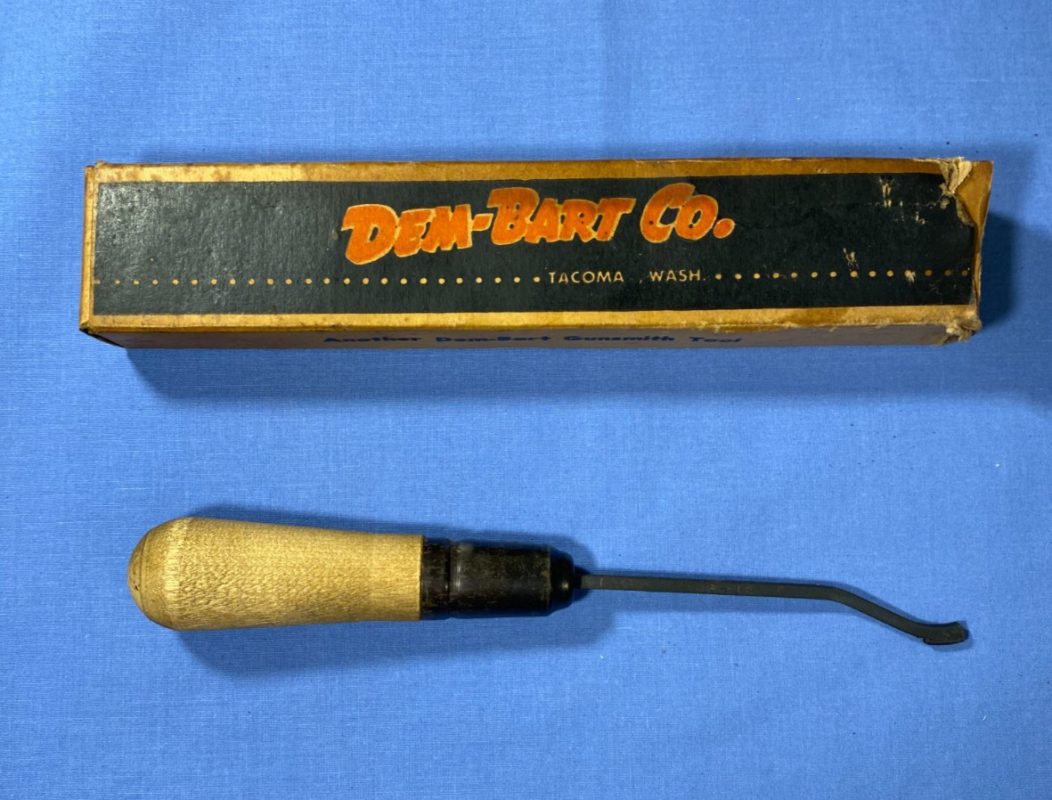 Vintage Dem-Bart Co Gunsmith Checkering Tool 2-18 with orig. Box
