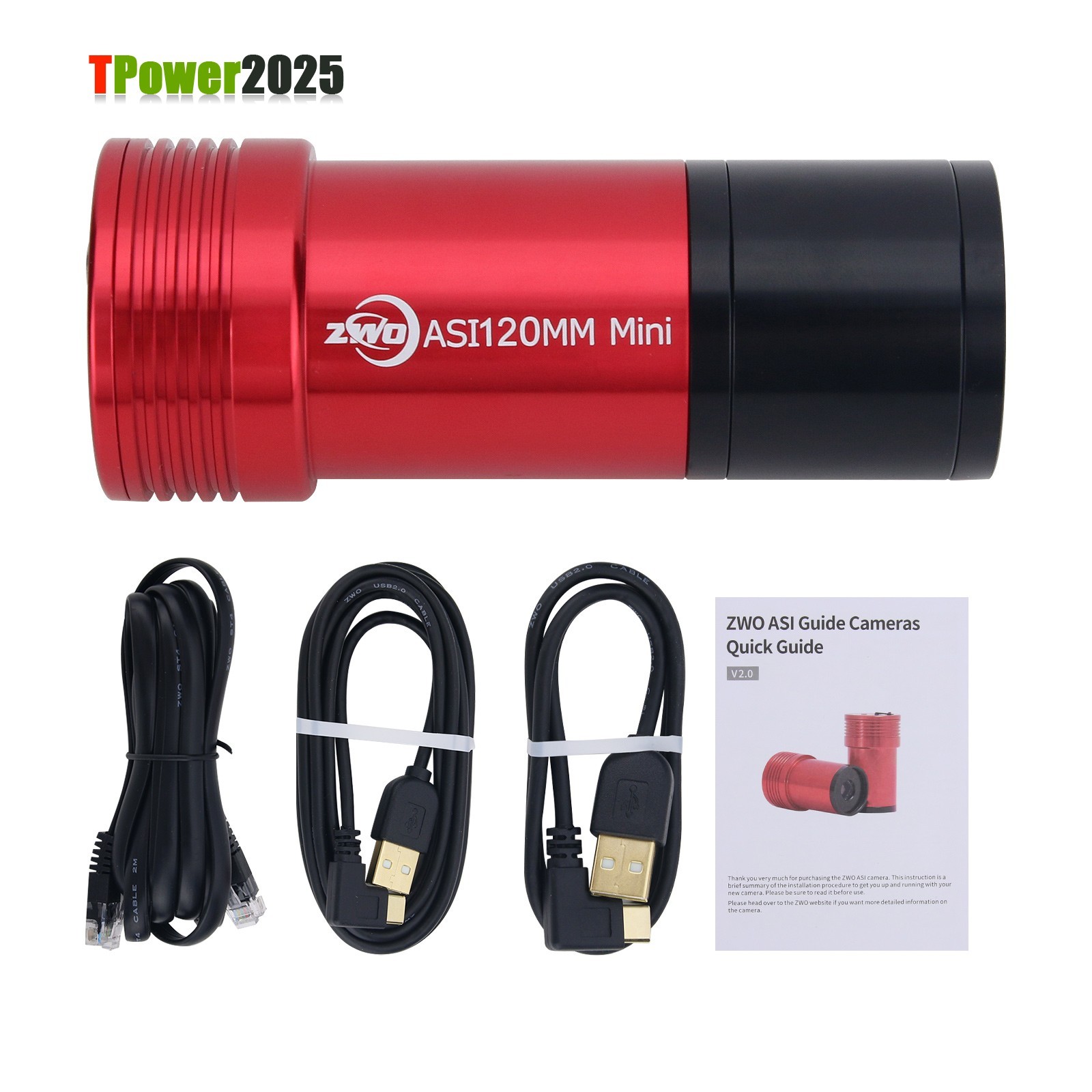 ZWO ASI120MM Mini Guide Astronomy Camera 1/3-inch USB2.0 Telescope Accessory RD