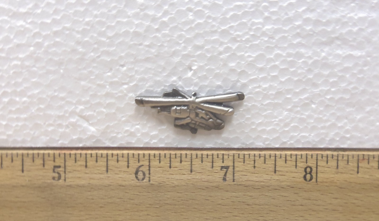 Apache Helicopter Pin