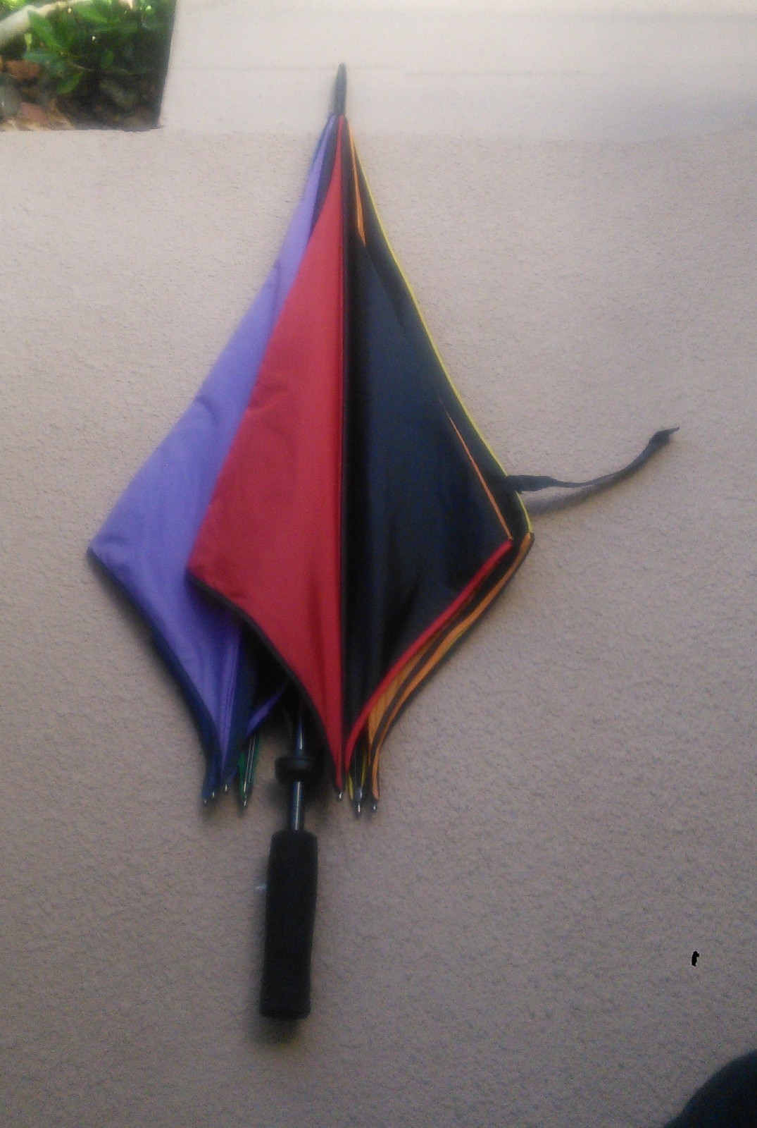 Original Cirque du Soleil Umbrella Multicolor Art RARE