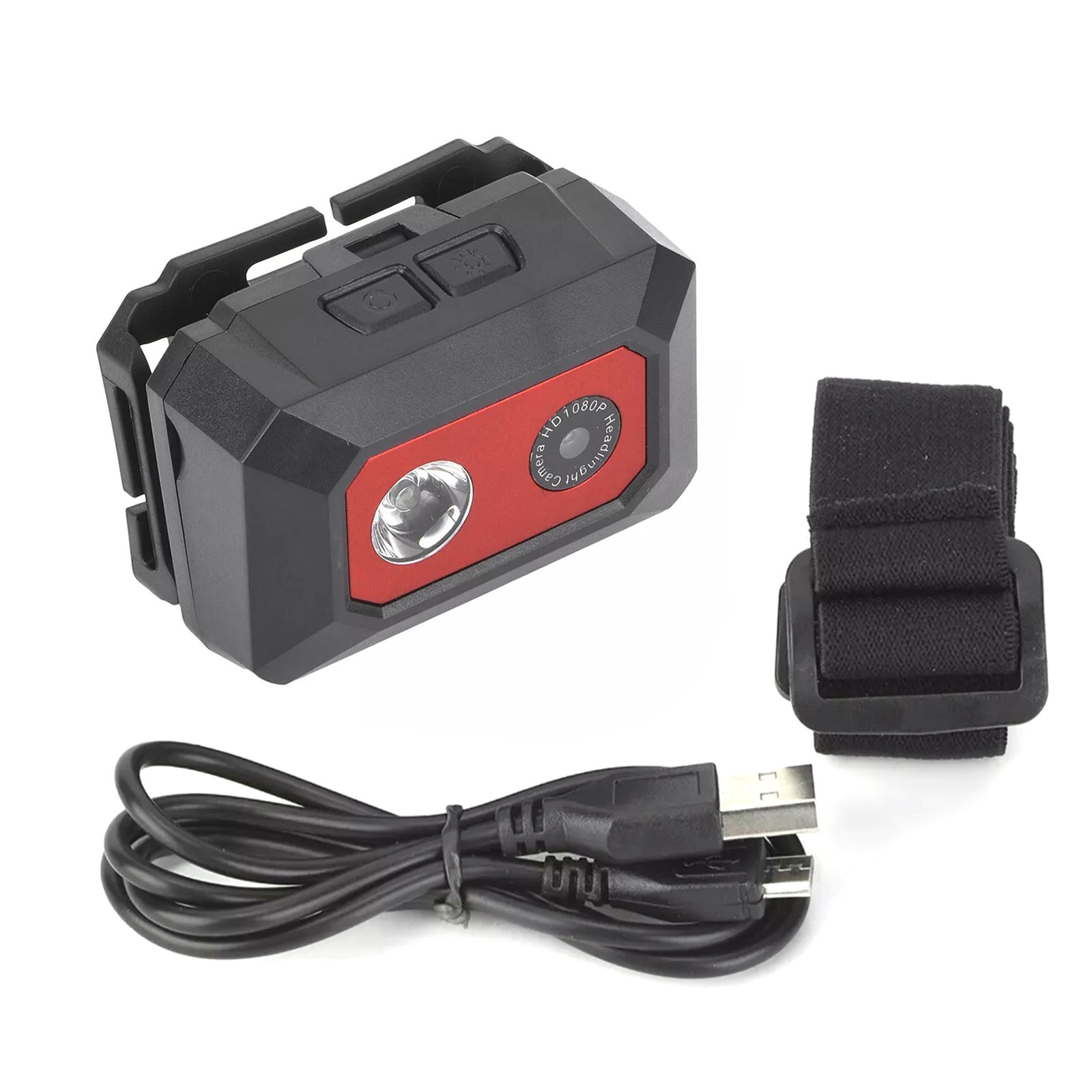 1.3MP HD 1080P Head-Mounted Illuminated Camera Night Vision Video Camera