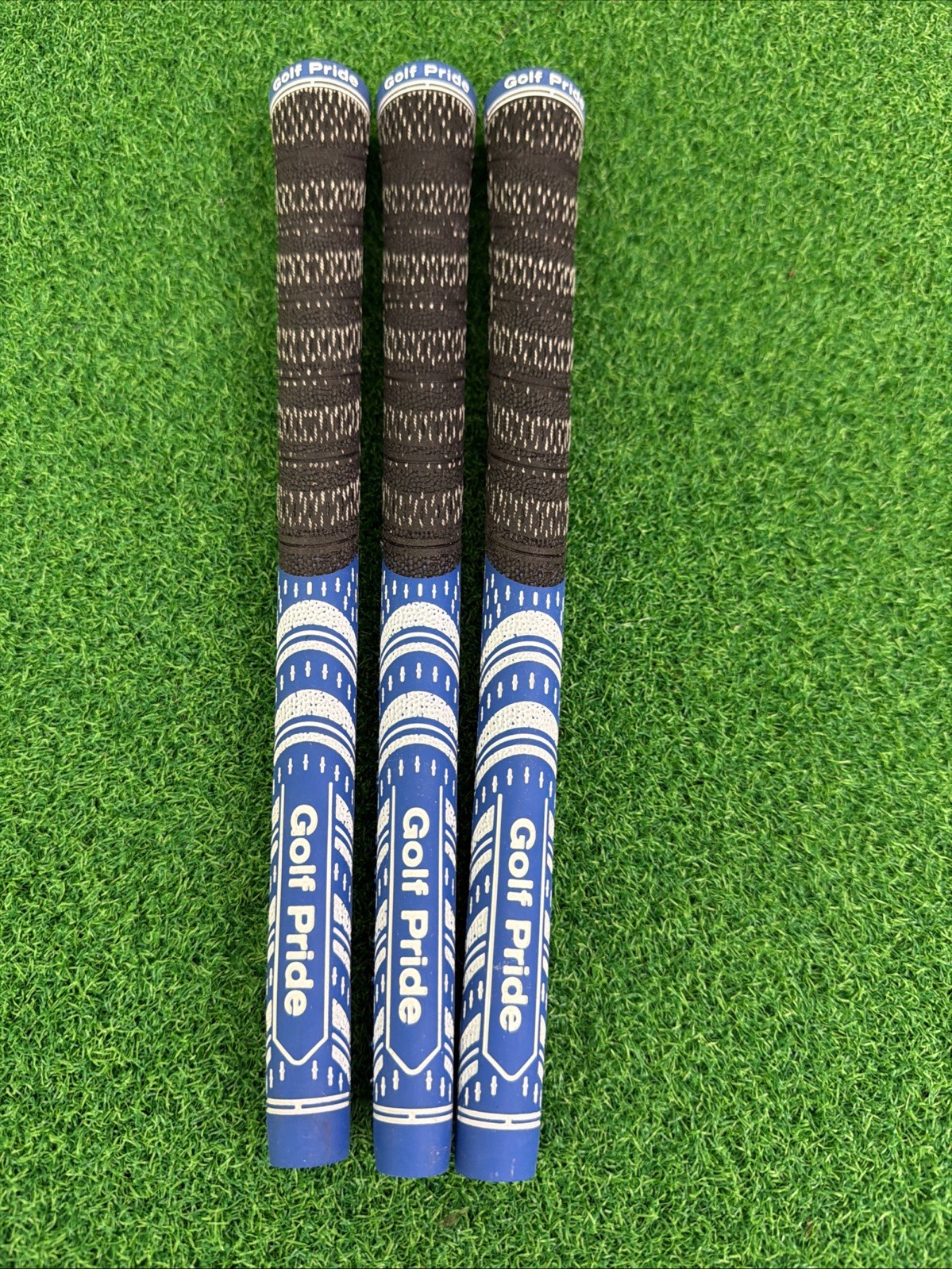 Golf Pride MCC Teams Blue White Standard Pulls Used Authentic Lot Of 3