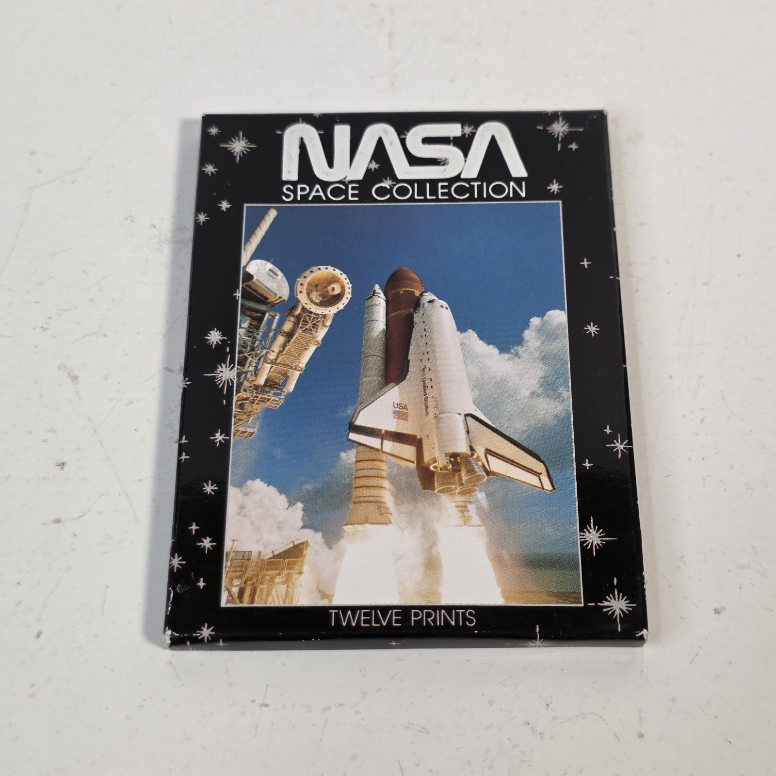 Vintage NASA Space Collection Trading Cards 12 Prints In Original Package