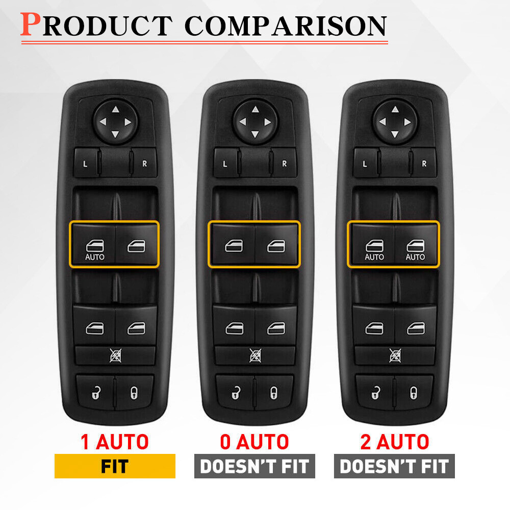 Master Power Window Switch Driver Side For Jeep Liberty 2008-2012 Nitro Journey