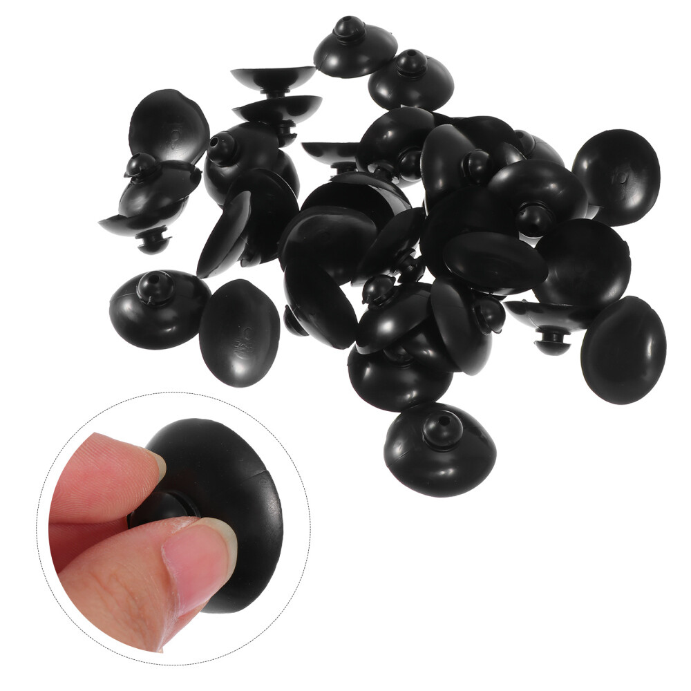 100pcs Suction Cups Small Suction Cup Fixing Suction Cups Aquarium Sucker Clip