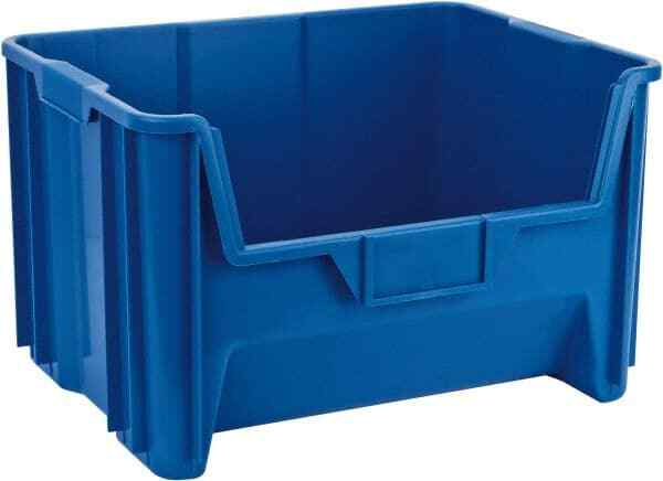 Quantum Storage QGH700 Blue Giant Stack Container, 15-1/4" x 19-7/8" x 12-7/16"