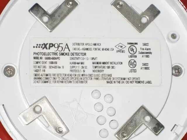 55000-650 APO APOLLO IONISATION SMOKE DETECTOR 55000-650APO