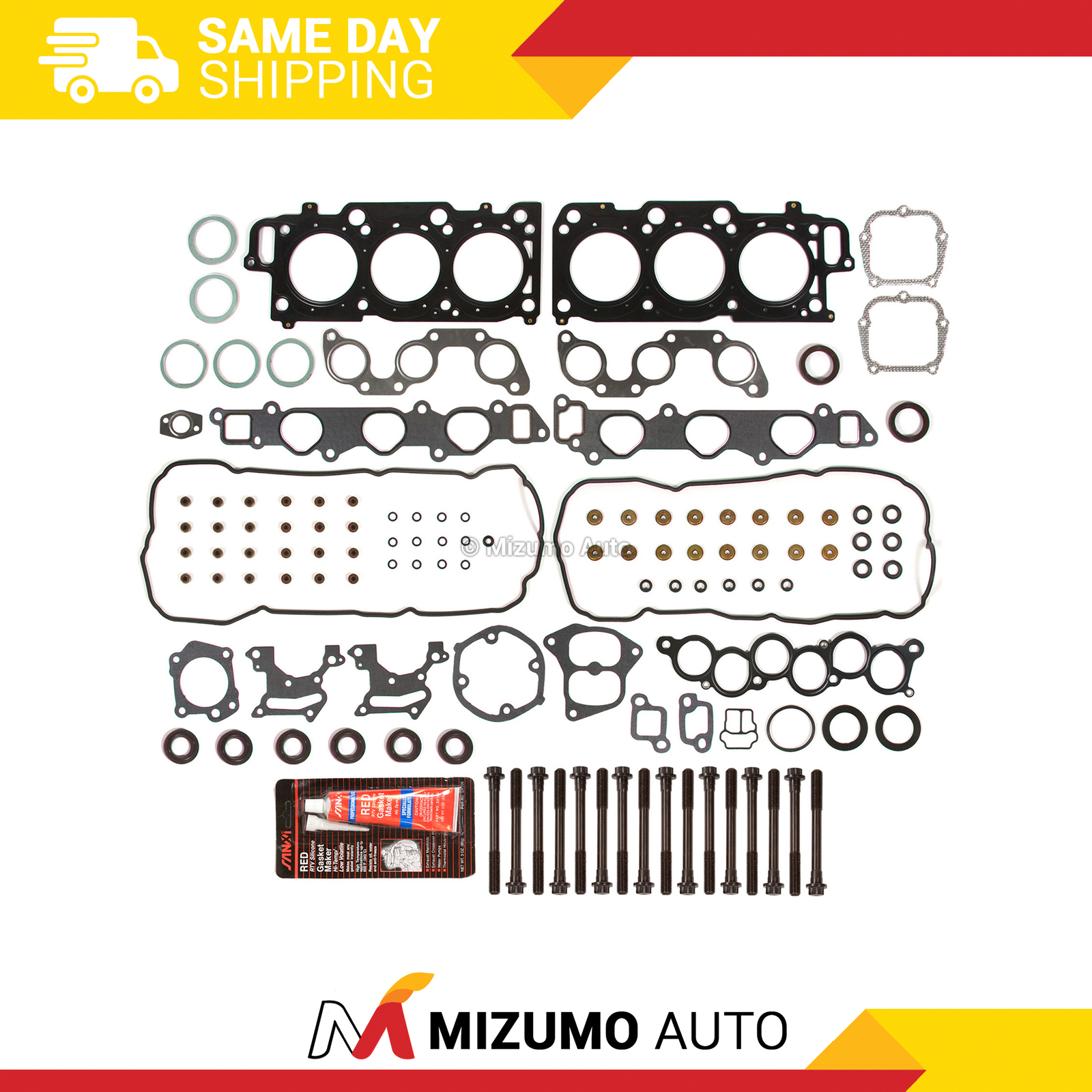 Head Gasket Bolts Set Fit 99-06 Toyota Sienna Highlander Lexus 3.0 DOHC 1MZFE