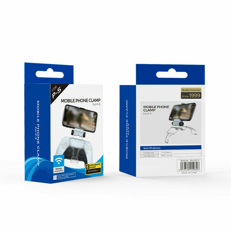 Universal Phone Holder Mount Clip Clamp for Sony Playstation 5 PS5 Controller