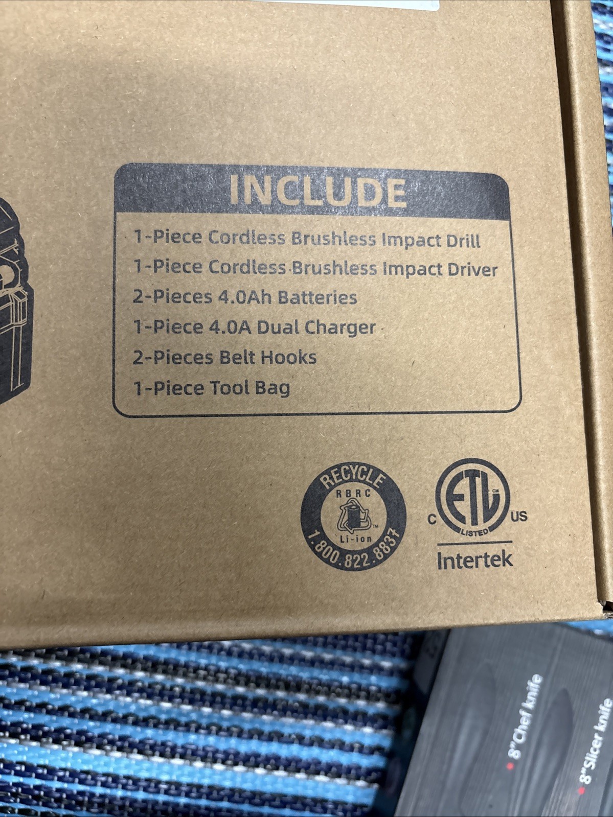 DCK Cordless Combo Kit Brushless 20V KDKIT26 Hammer Drill & Impact Driver