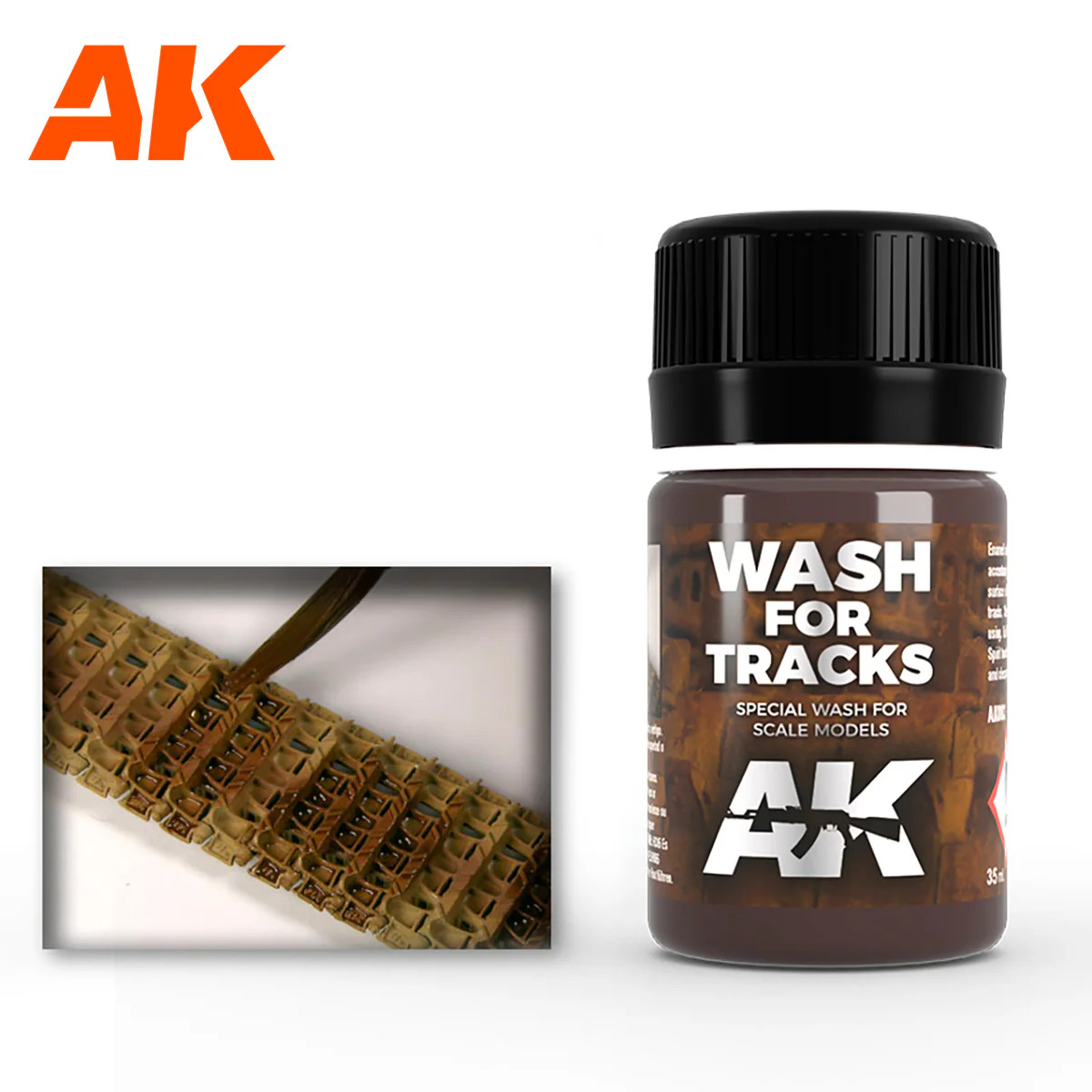 AK Interactive AK083 Track Wash 35ml