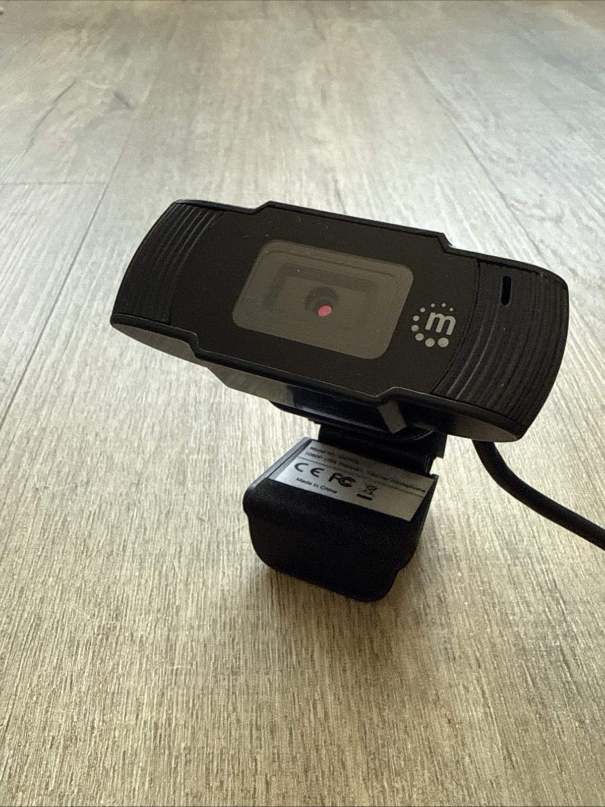 Manhattan 462006 USB-A WEBCAM 2/MEGAPIXELS 1080P, MICROPHONE INTEGRATED - Tested