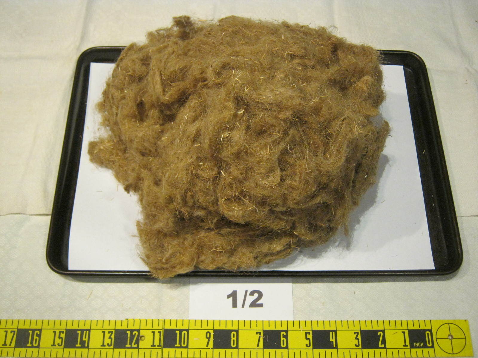 Hemp tow fiber 1/2 pound