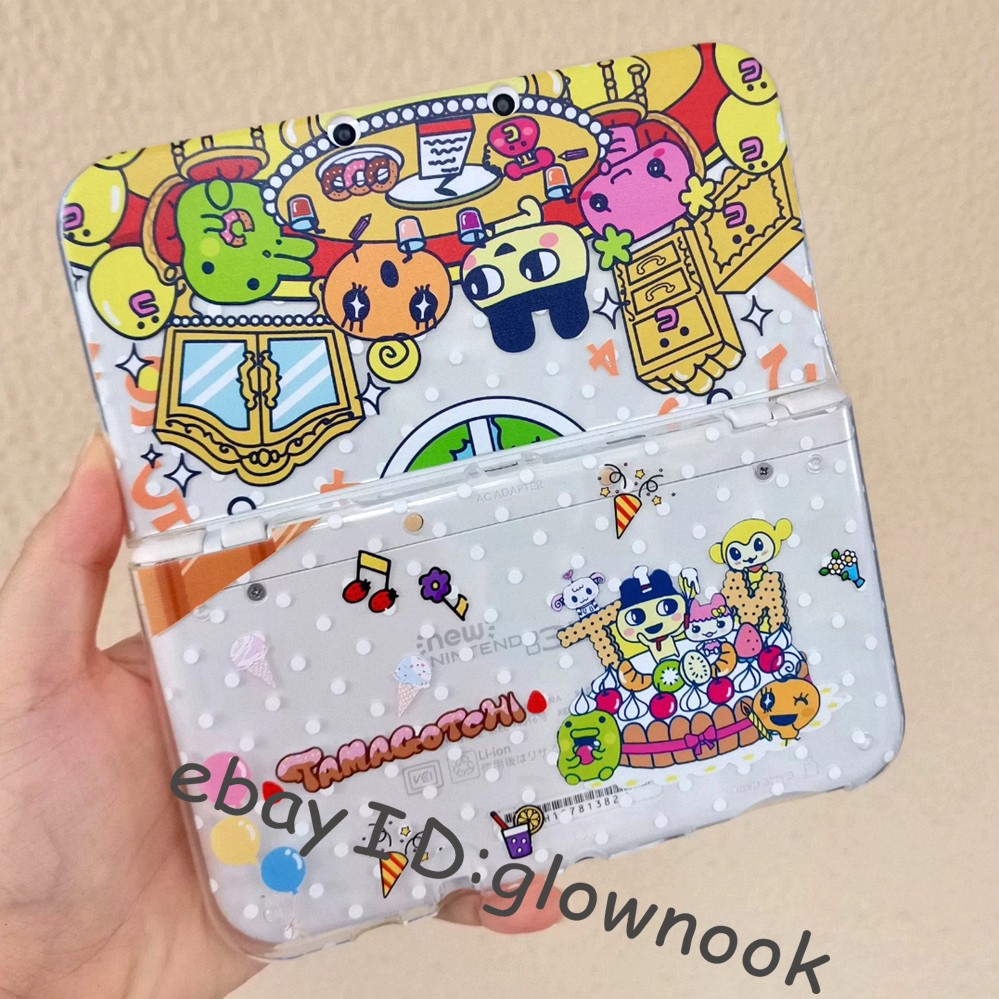 Cute Tamagotchi Characters Colorful Party Themed Cover Case for Nintendo series