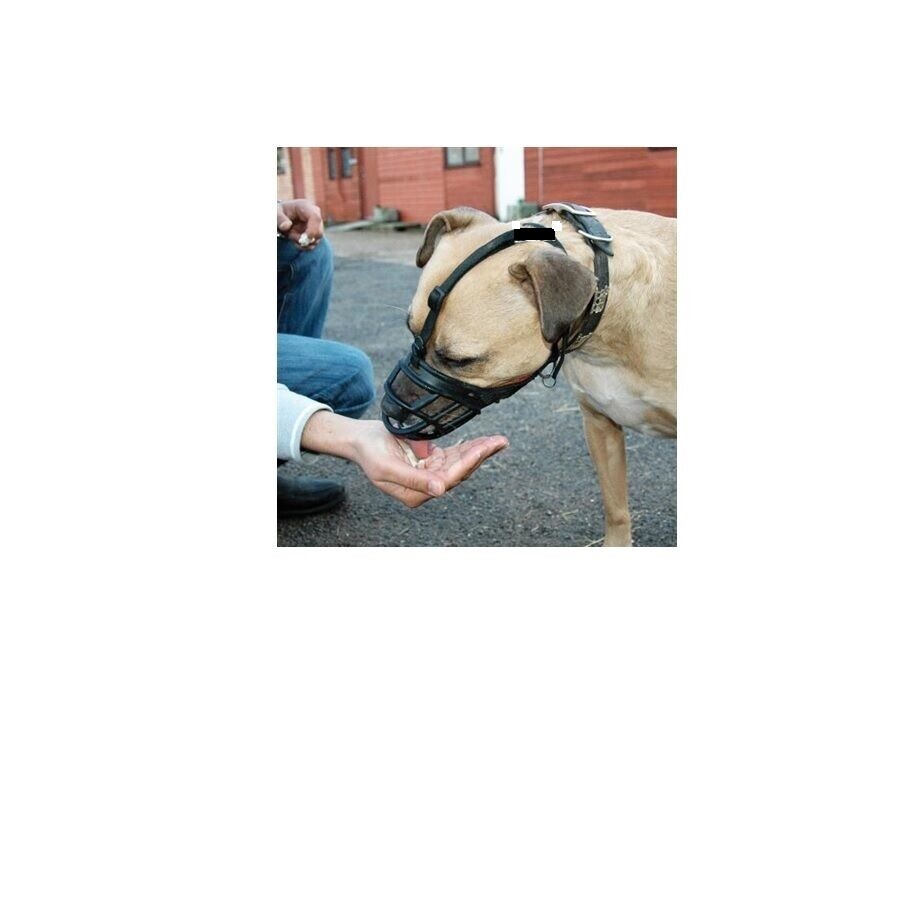 Muzzle for Dog Size 1 to 6 - Extremely Tough Durable Maximum safety