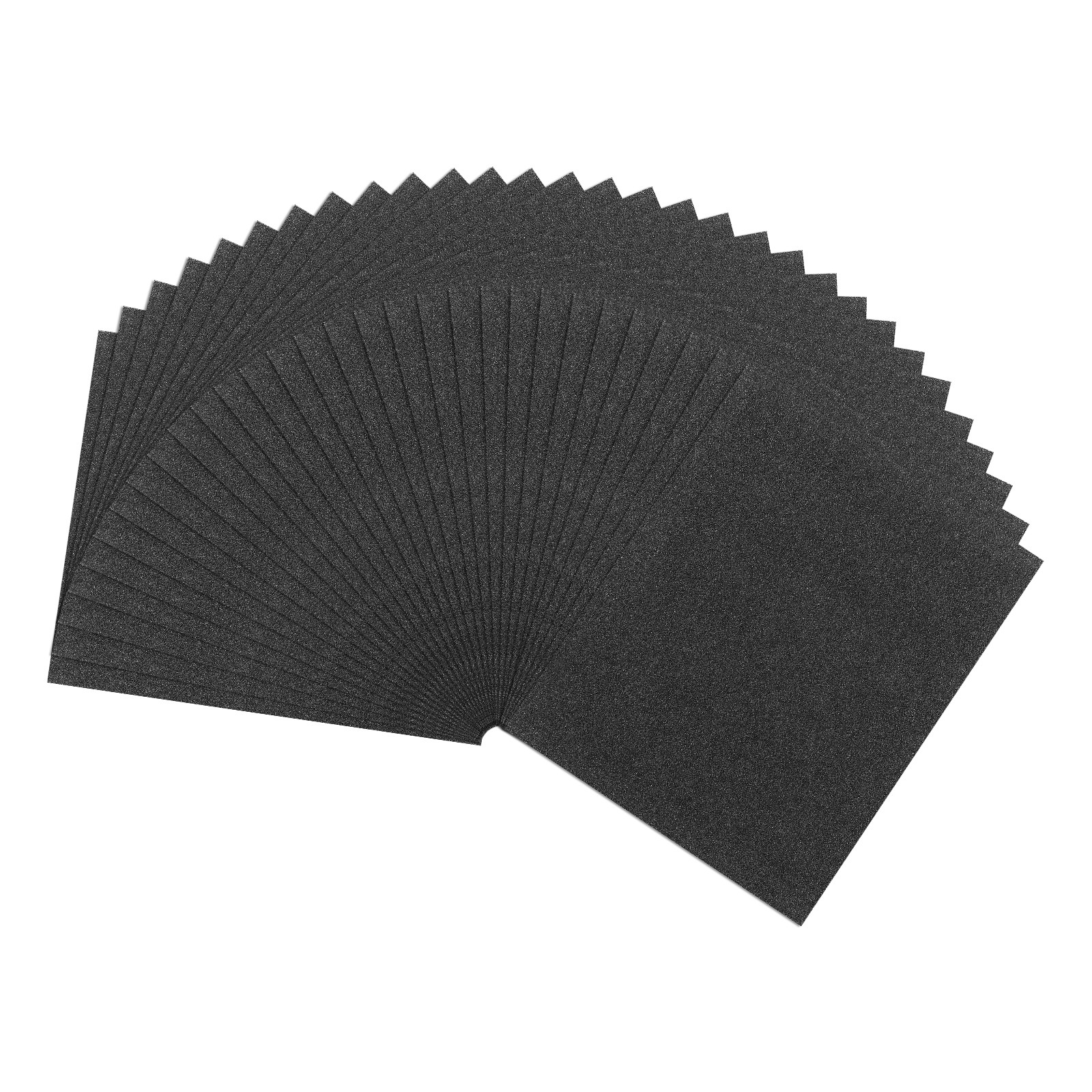 30 Pcs 80 Grit Dry SandPapers, 4.5 x 5.5 Inch Sand Papers