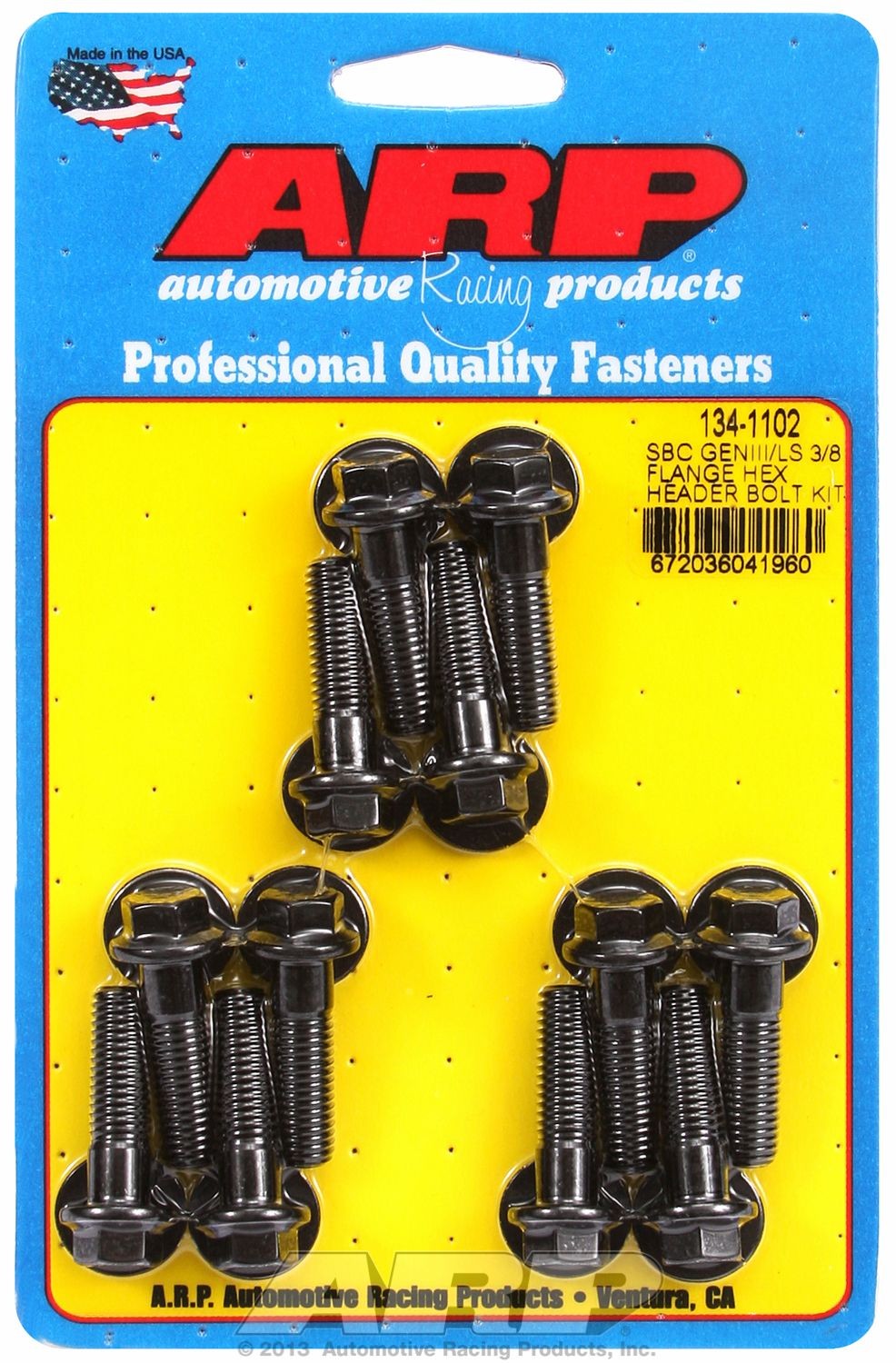 Arp Auto Racing Arp 134 1102 Header Bolt Kit