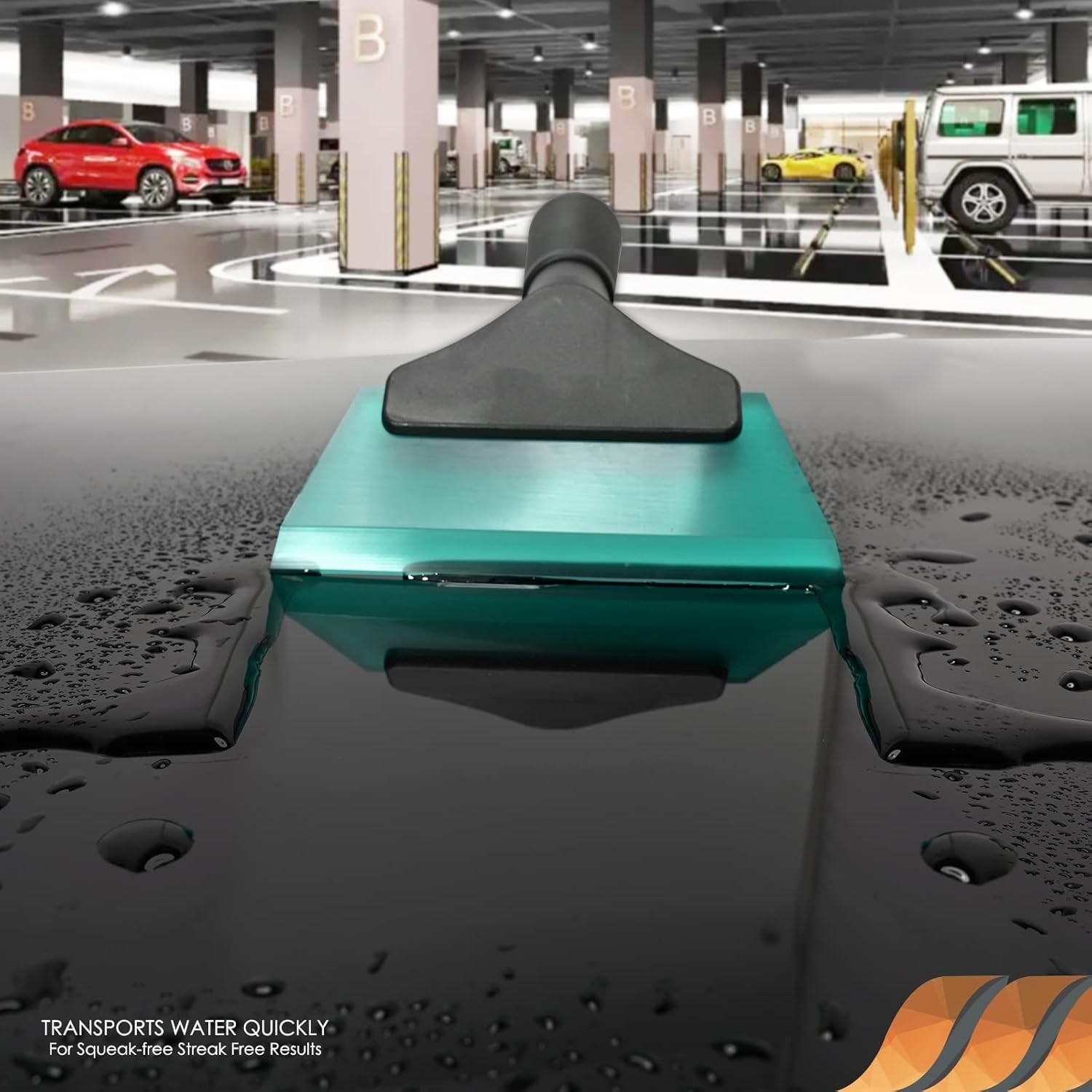 Small Squeegee 5 inch Rubber Window Tint Windshield Scraper for Car,Glass, Mi...