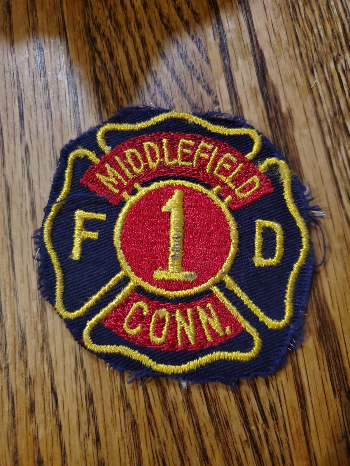 Vintage Middlefield Volunteer Fire Company Station 1 in Connecticut.