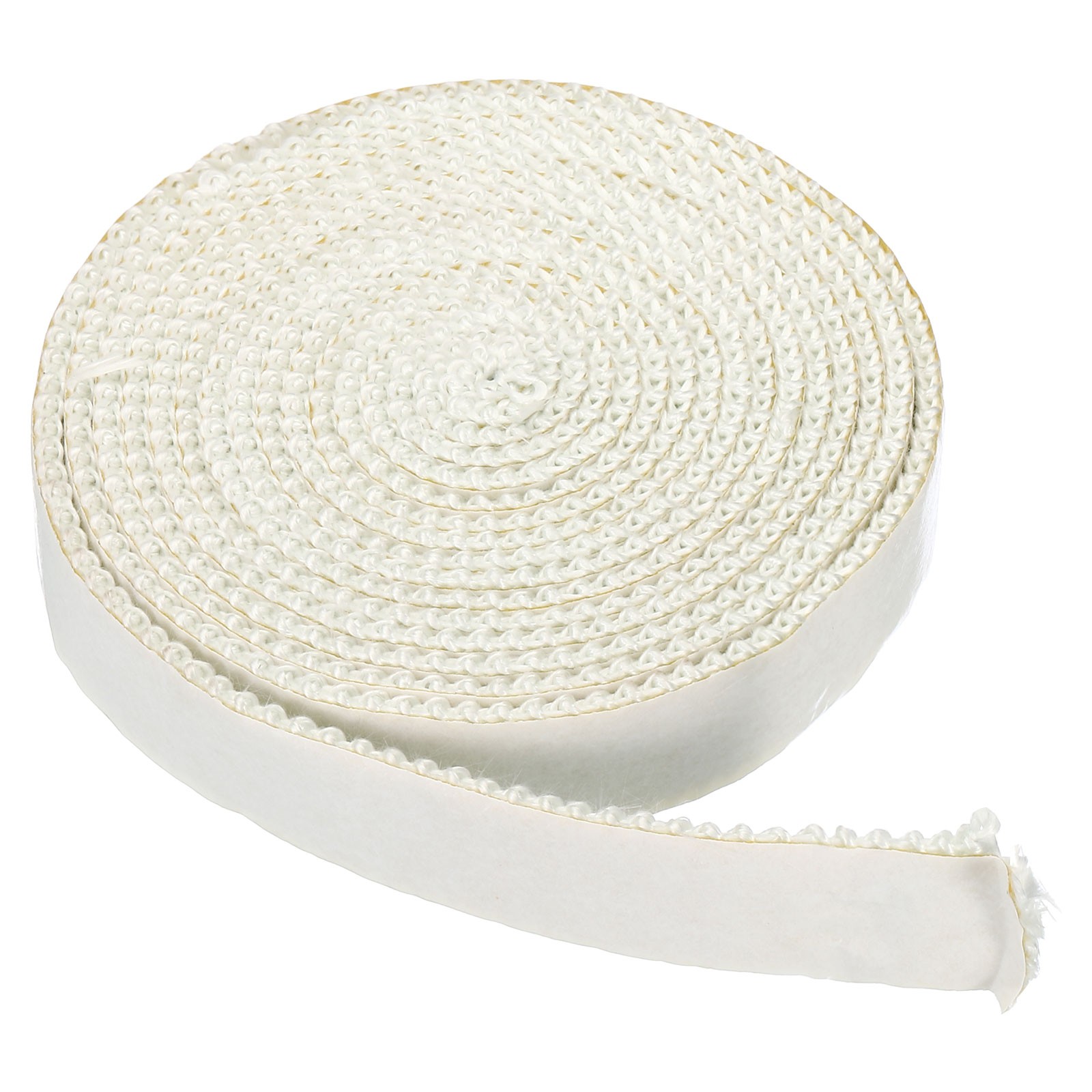 3/4"x 1/8"x118" Wood Stove Gasket Fiberglass Self Adhesive Seal Rope White