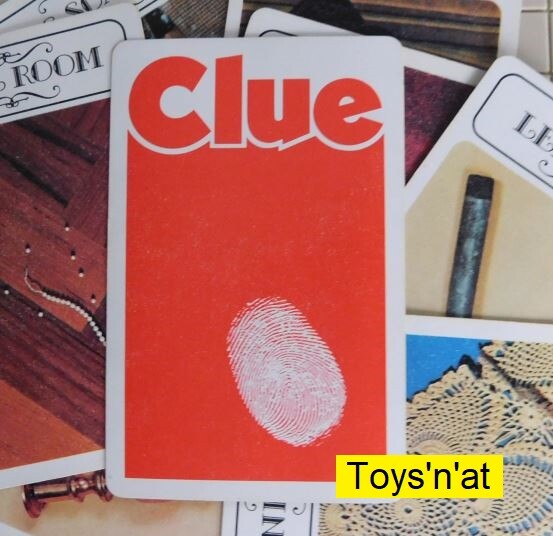 Replacement Clue Game Card (Choice)  - 1972