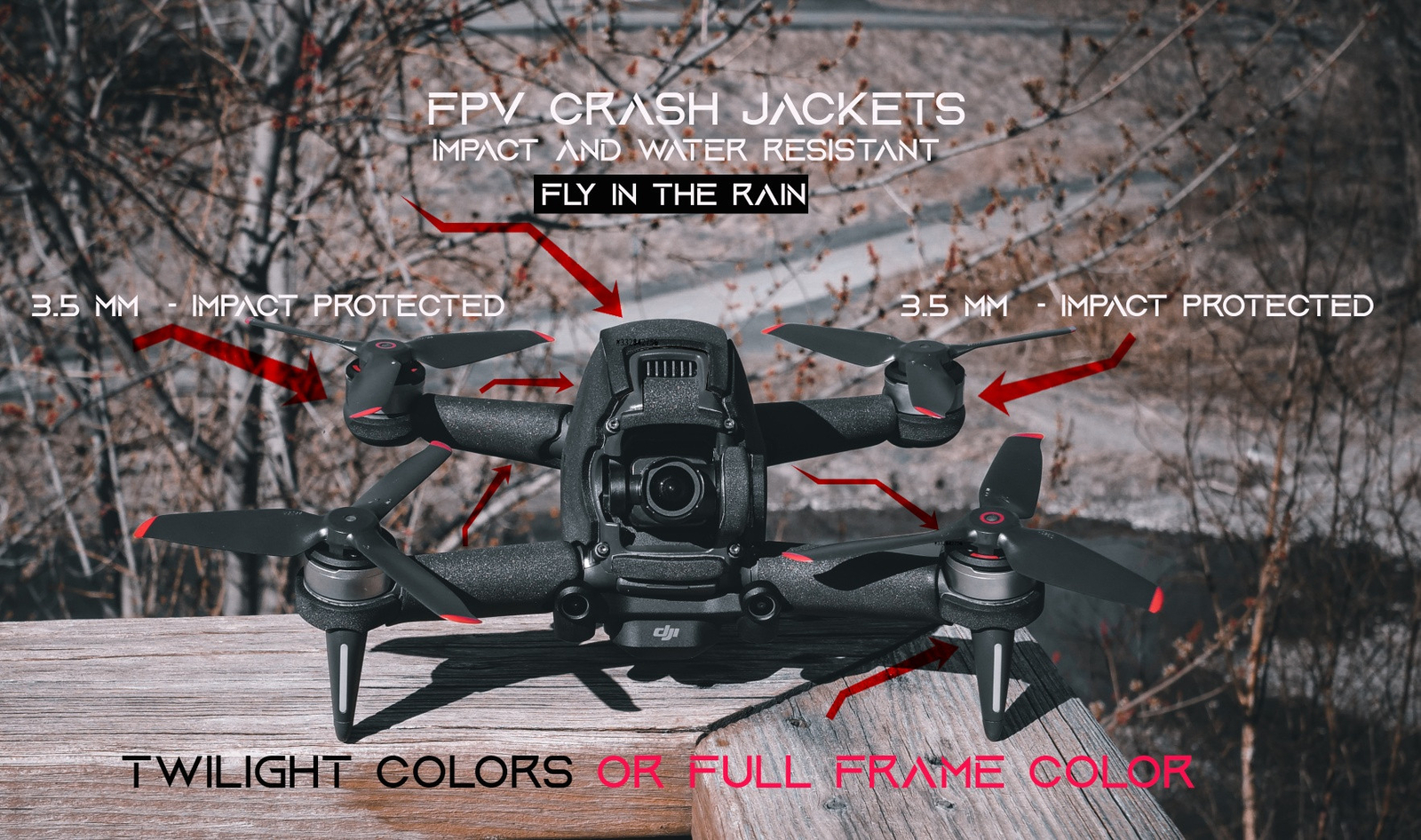 DJI FPV Rain Jackets: Impact & Water Resistant