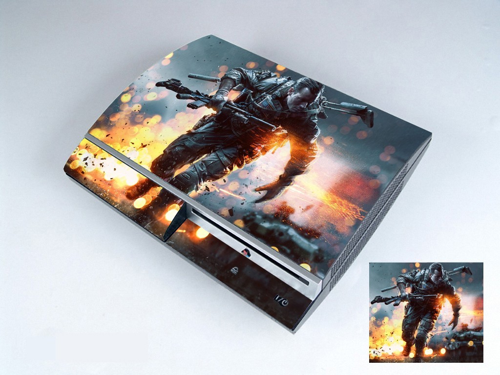 Battle 259 Vinyl Skin Sticker Cover Protector for Sony PS3 PlayStation 3