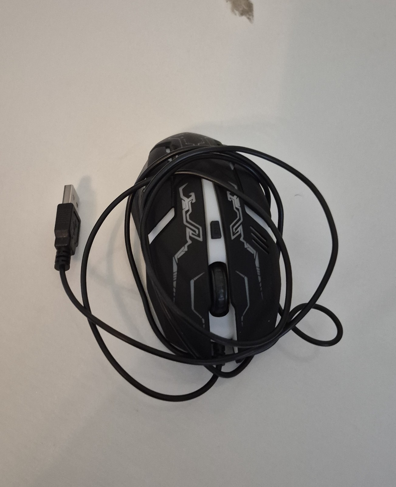 computer mouse lelup rainbow dulux gaming mouse black