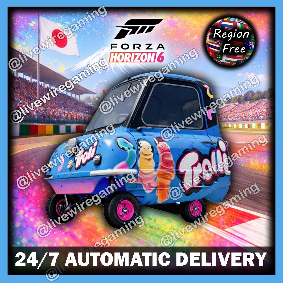 Forza Horizon 6: 1962 PEEL P50 -Trolli Promo Rare Collectors Item XBOX/PC
