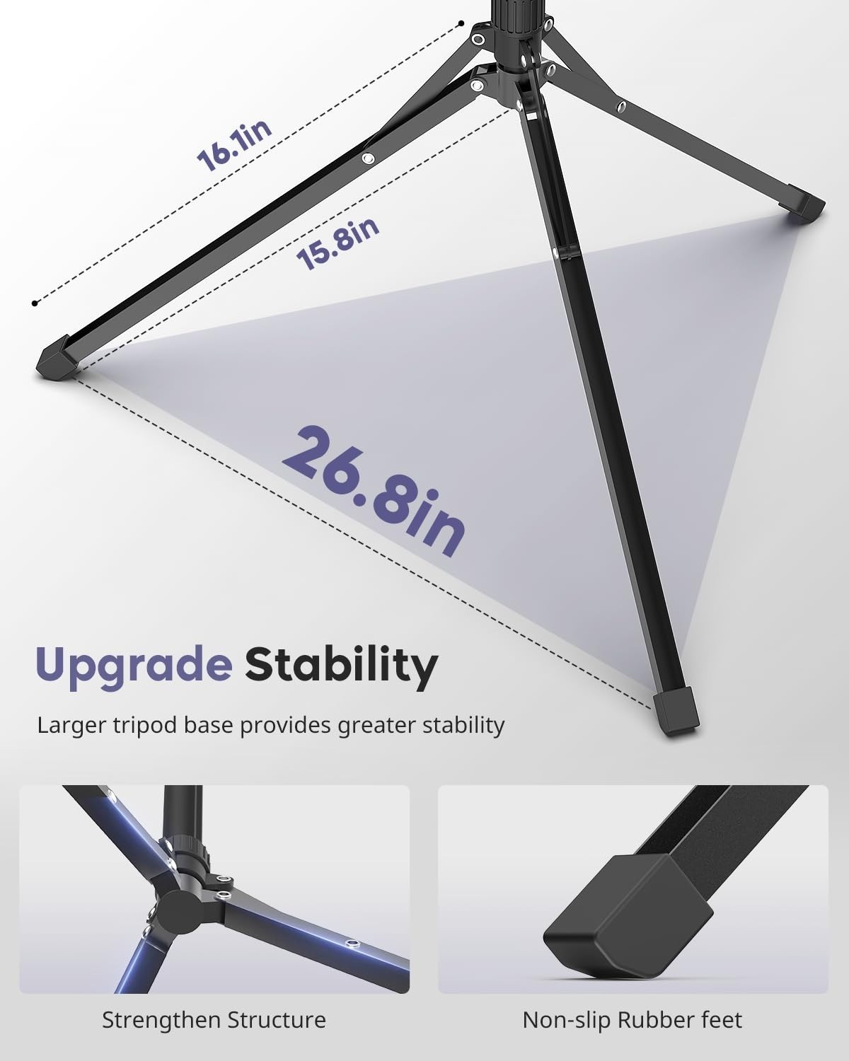 Aureday Phone Tripod 92" with Gooseneck & Remote for iPhone Android