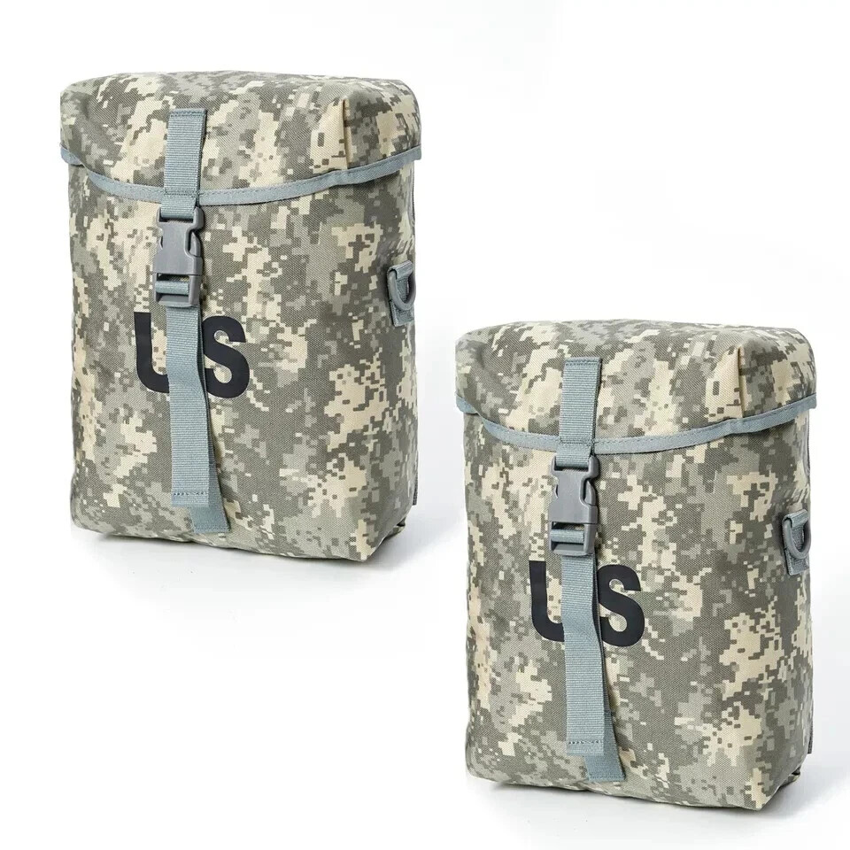 MT 2Pcs US Military MOLLE Sustainment Pouch, Army Utility Pouch