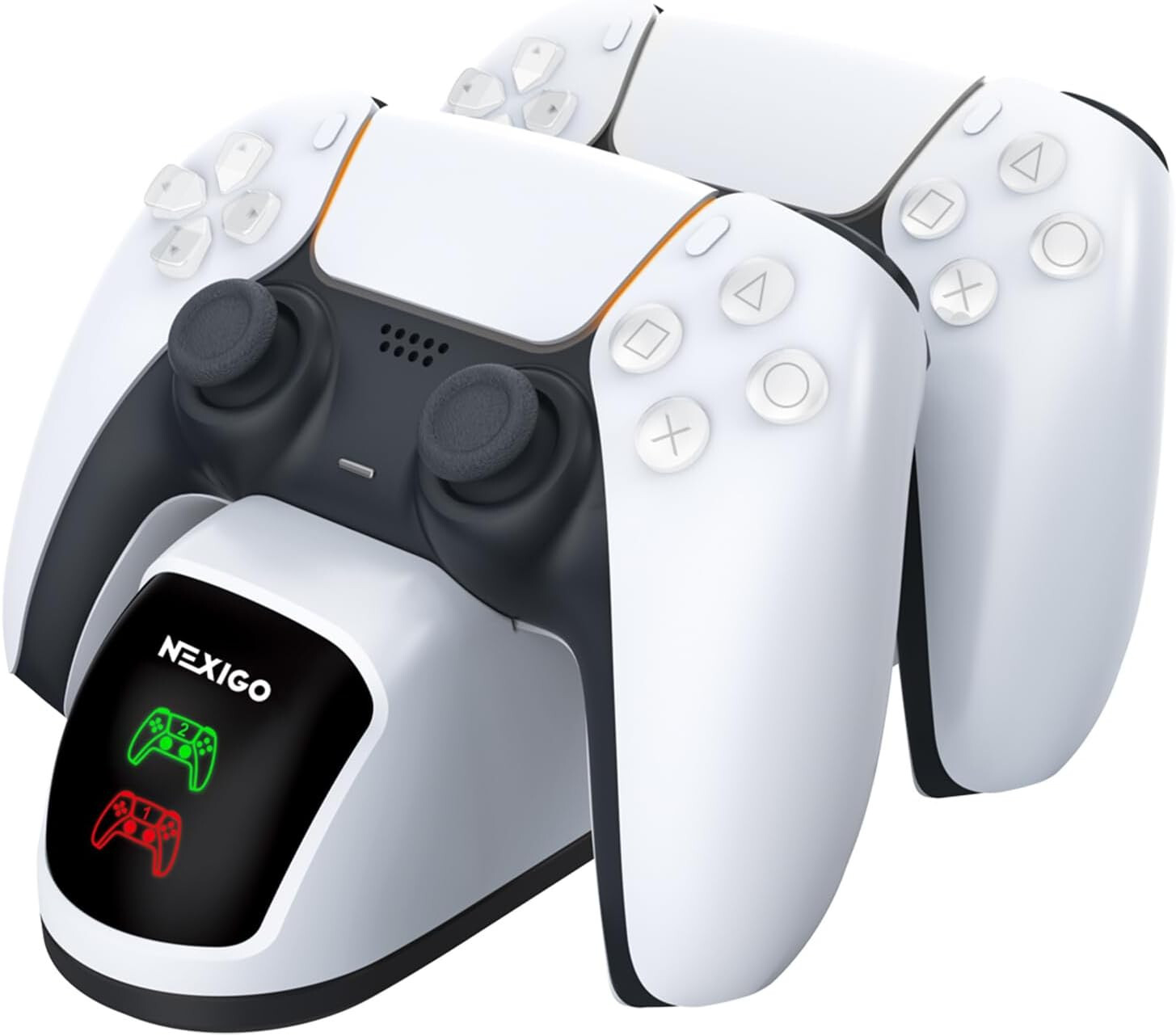 PS5 PlayStation 5 Controller Charger Dual Charging Station LED White