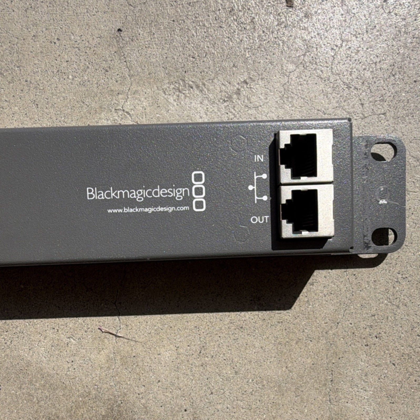 Blackmagic Design Videohub Smart Control Rack-Mountable Ethernet Panel
