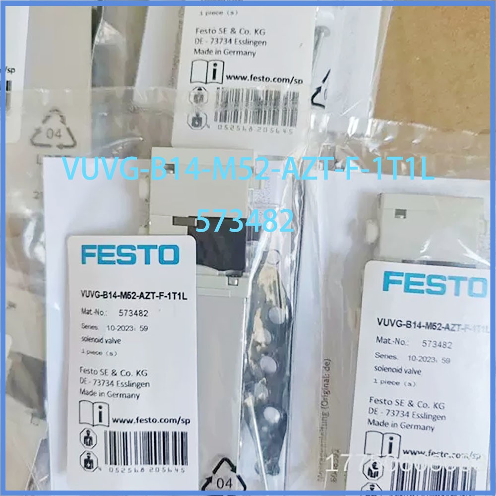 New sealed VUVG-B14-M52-AZT-F-1T1L 573482 solenoid valve Festo Factory wholesale