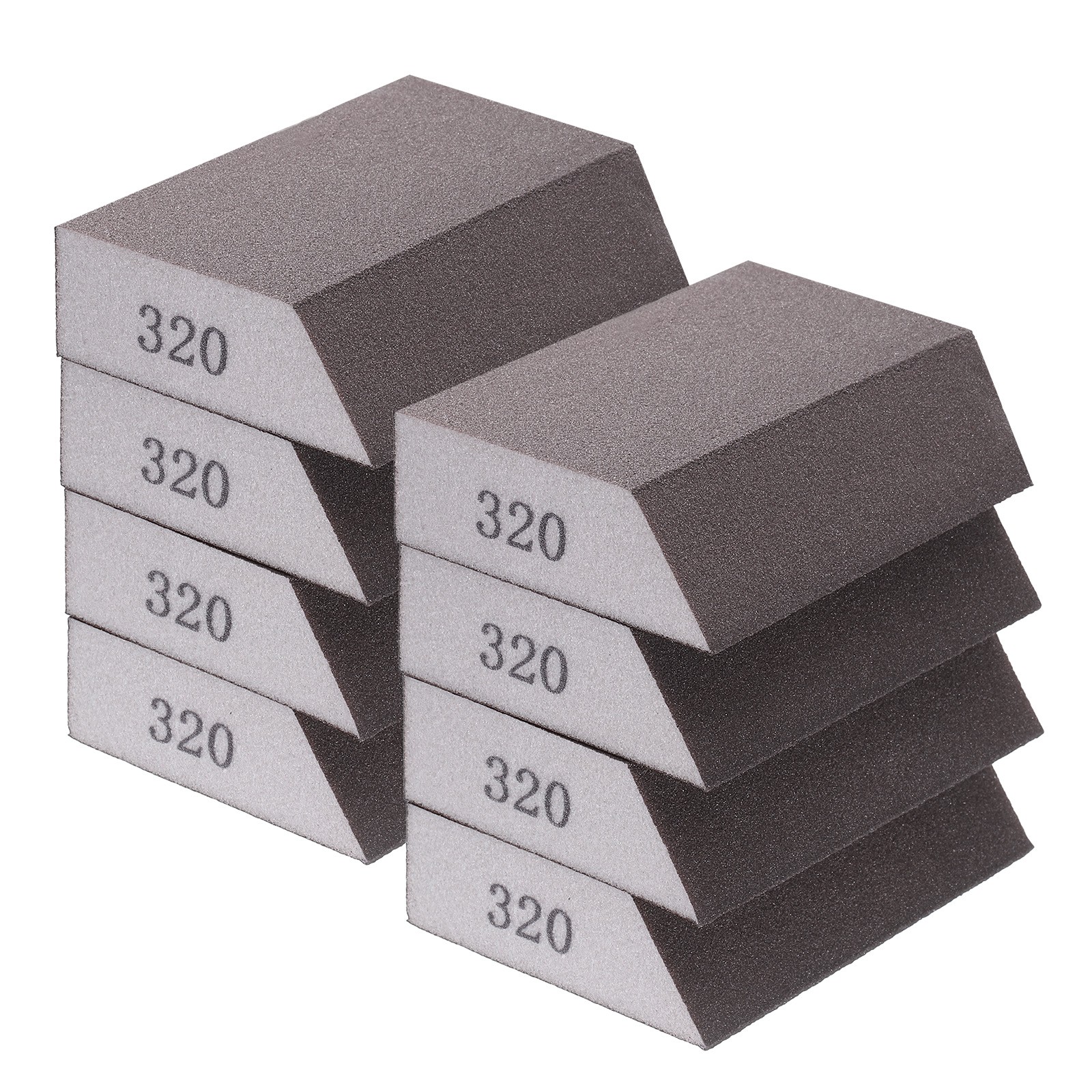 8pcs Sanding Sponge Blocks 320# (1500 Grit) Sanding Block, 4"x2.8"x1"