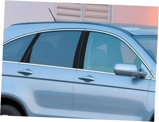 Pillar Post Pre Cut Window Trim Kits in Carbon Fiber Carbon Fiber 4d (Black)