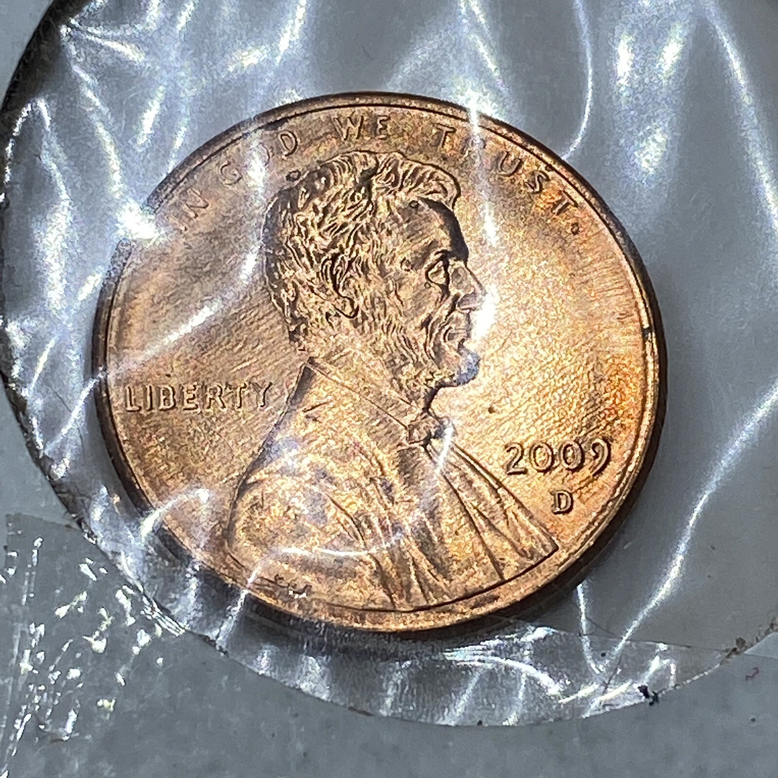 2009 D Lincoln Formative Years Cent Protective Sleeve