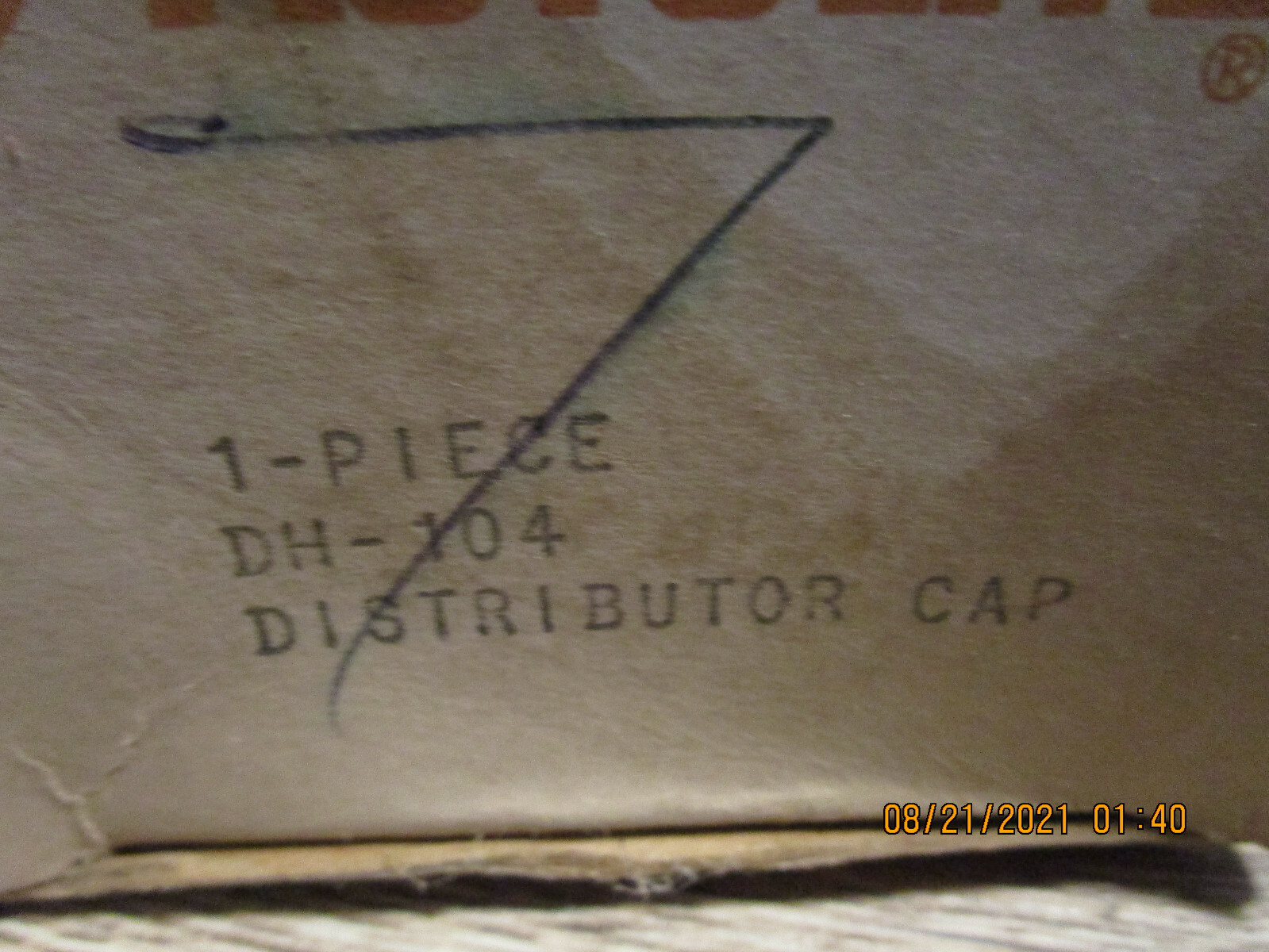 Autolite Distributor Cap DH-104